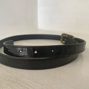 WINTER SPECIAL SALE‼️ Authentic vintage Chanel black patent leather waist belt CHANEL | Accessories | Winter Special Sale Authentic Vintage  main image 2